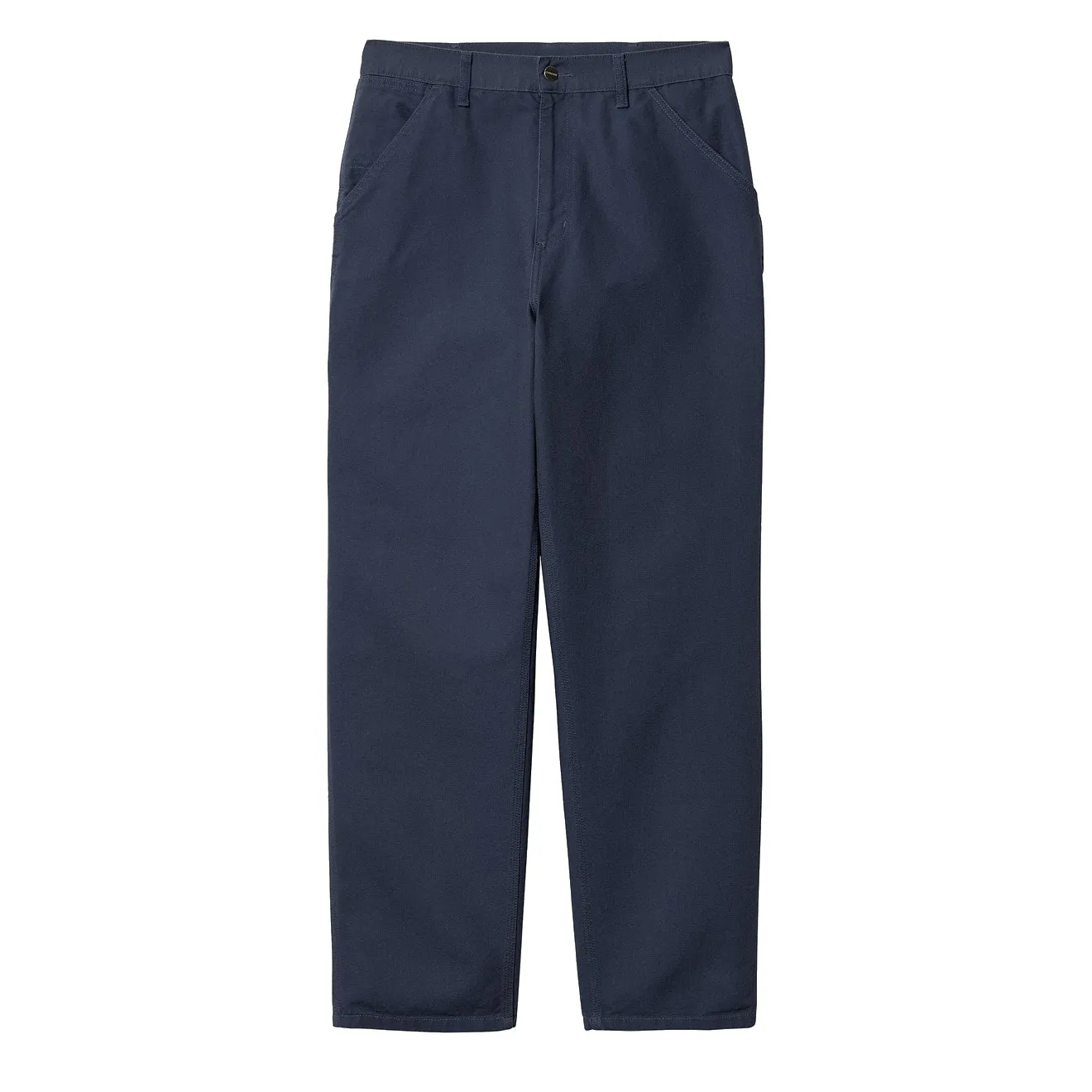 Carhartt Wip Single Knee Pant Blue Rinsed Daily Special Offer Online Exclusive Steal