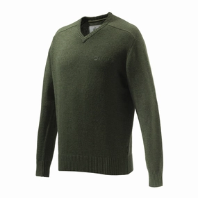 Beretta Somerset V-Neck Sweater Green Mega Discount Today Todays Special Savings