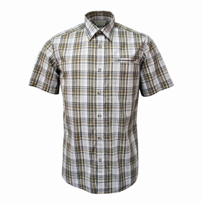 Beretta Ss Trail Shirt White / Black / Brown Check Flash Discount Today Clearance Steal Today