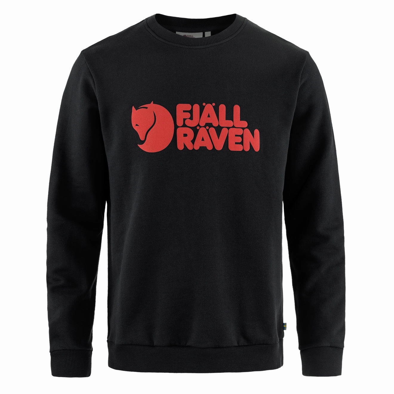 Special Deals Online Fjallraven Logo Sweater Black