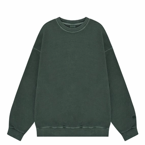 Kappy Pigment Sweat Shirt Deep Green Instant Savings Deal