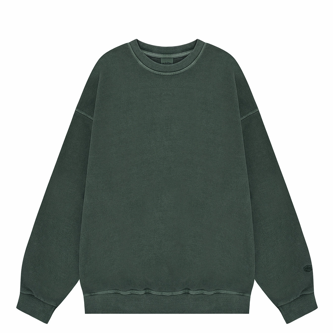 Kappy Pigment Sweat Shirt Deep Green Instant Savings Deal
