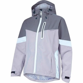 Weekend Flash Offer Madison Prima Women'S Waterproof Jacket -  Size 8 - Cloud Grey / Dark Shadow