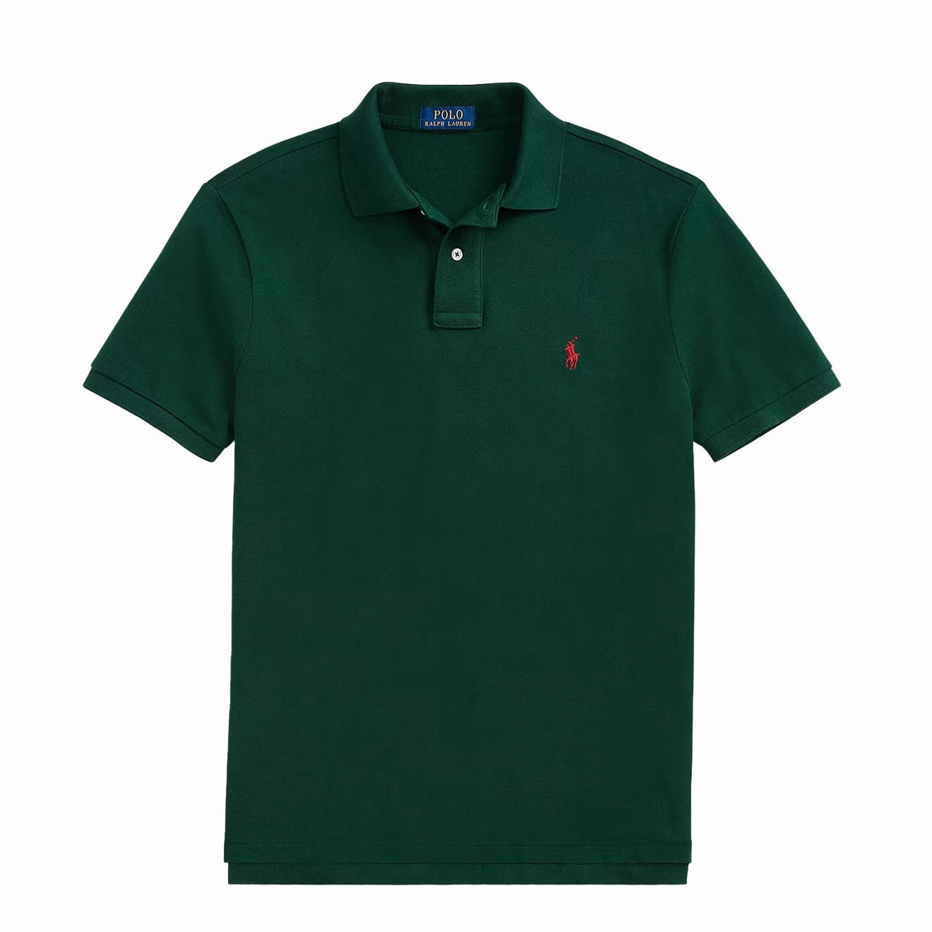 Polo Ralph Lauren The Iconic Mesh Polo Shirt College Green Weekend Specials