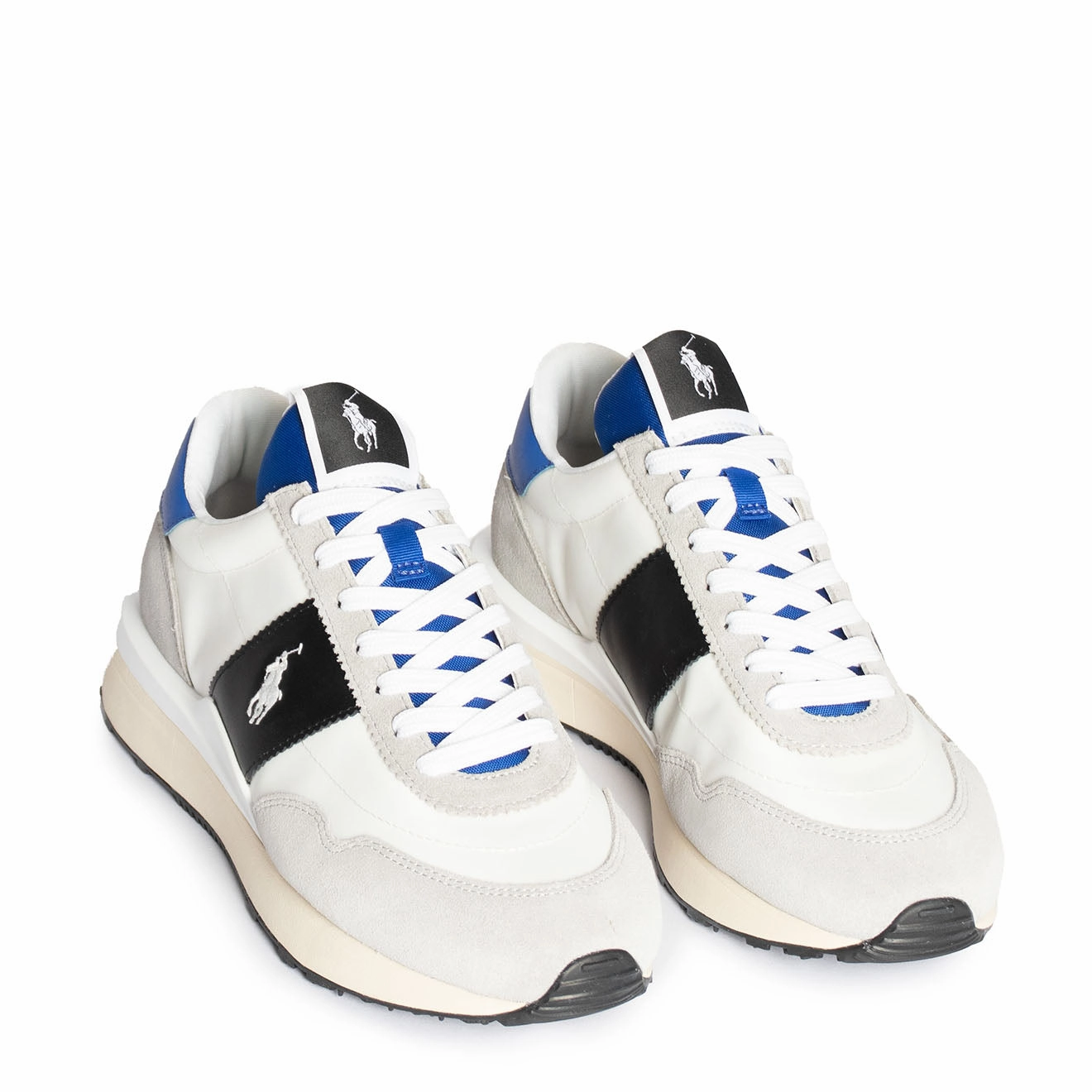 Polo Ralph Lauren Train 89 Sneakers Grey Multi MustHave Deal Deal of the Day