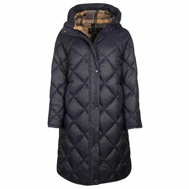 Barbour Sandyford Ladies Quilted Coat - Dark Navy/Dress Dont Miss This Deal