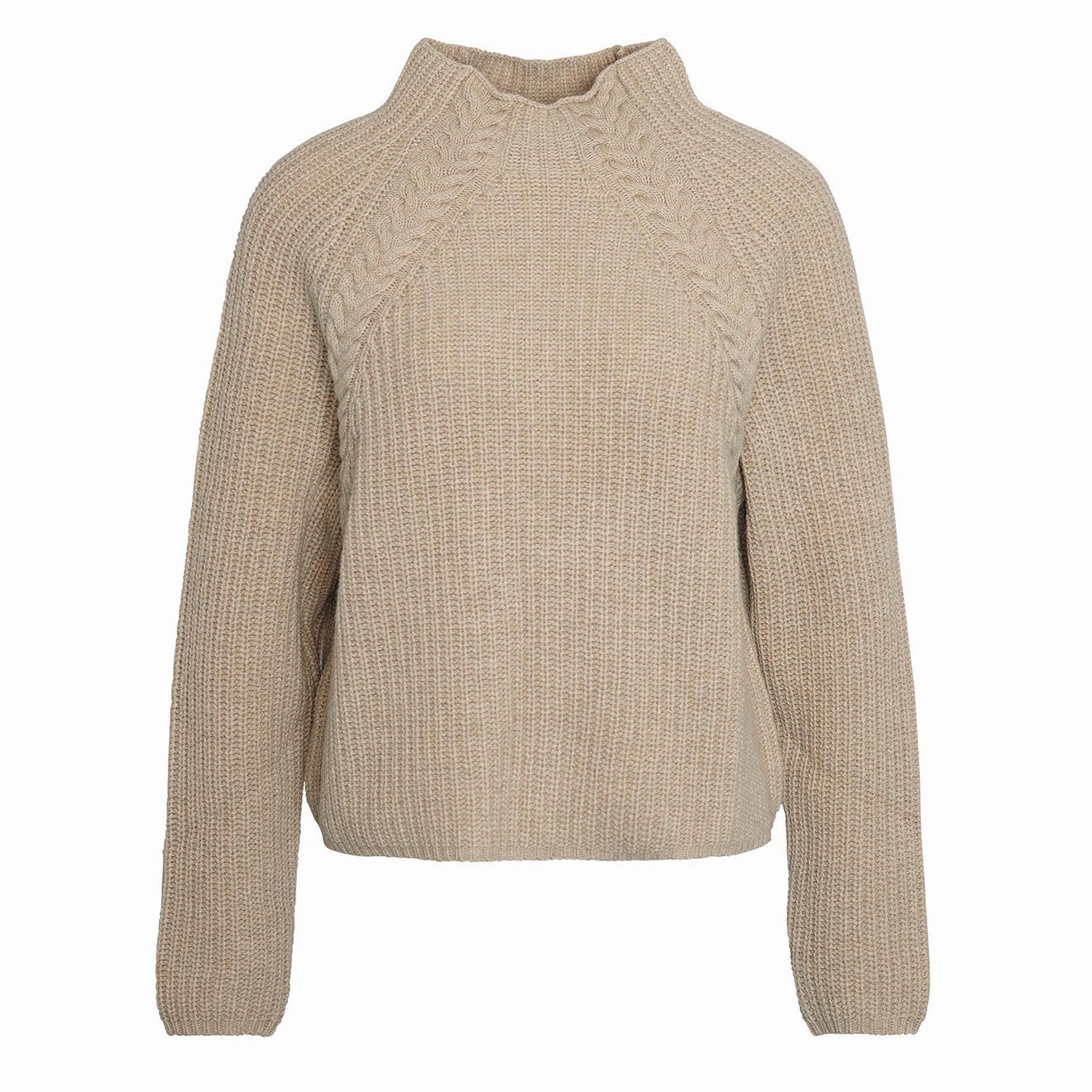 MustHave Clearance Barbour Womens Rhonda Knitted Jumper Honey