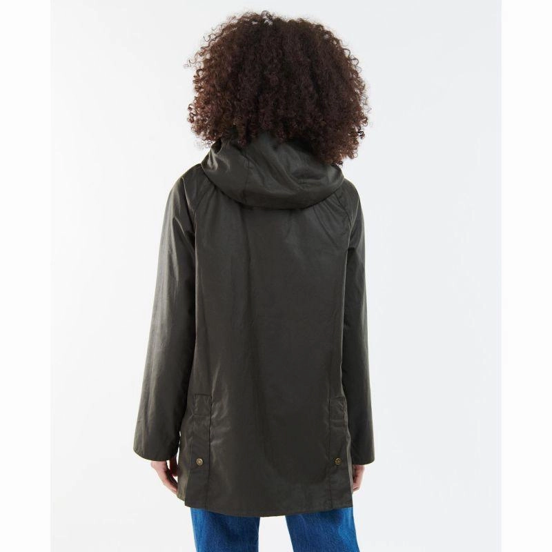 Limited Edition Offer Barbour Highclere Ladies Wax Jacket - Olive
