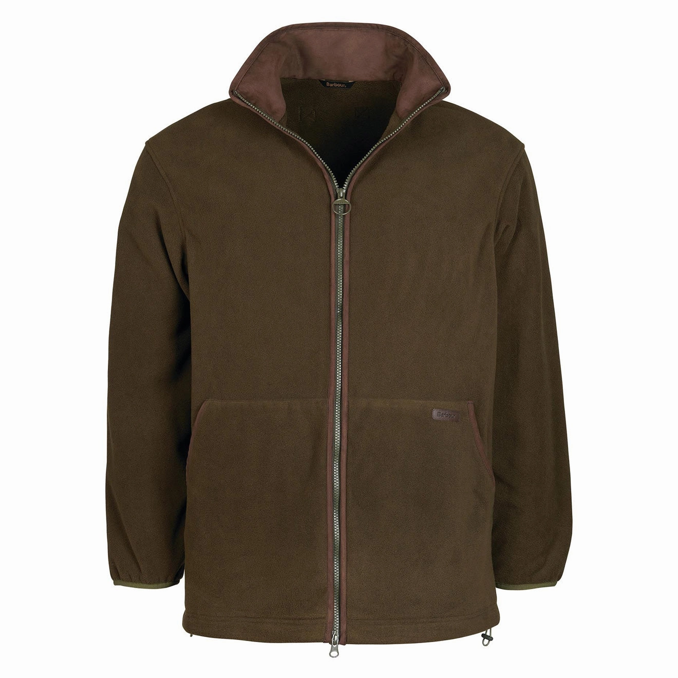 Clearance Event Alert Barbour Oakmoor Fleece Jacket Olive