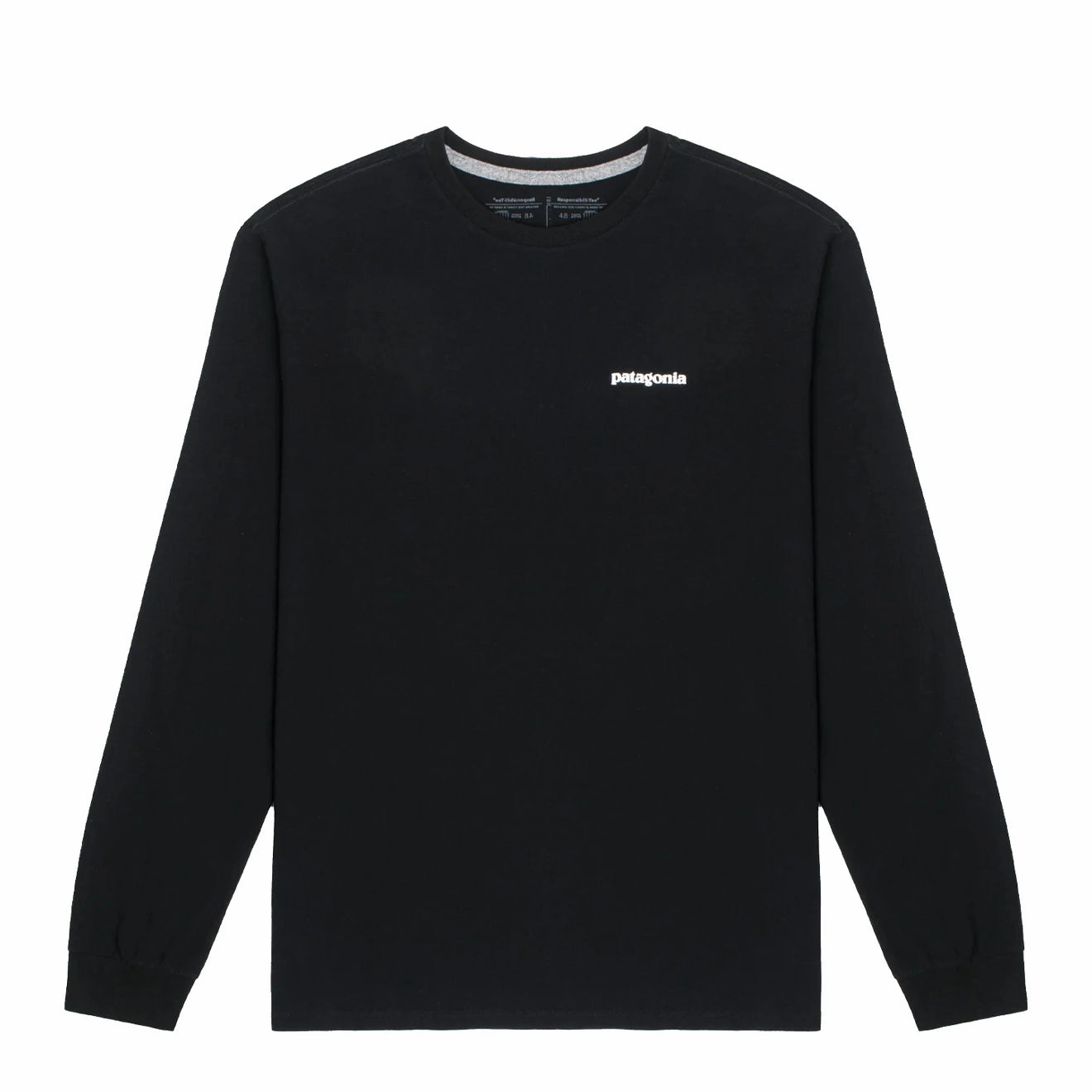 Deal of the Day Todays Best Deal Patagonia Long Sleeved Home Water Trout Responsibili-Tee Black
