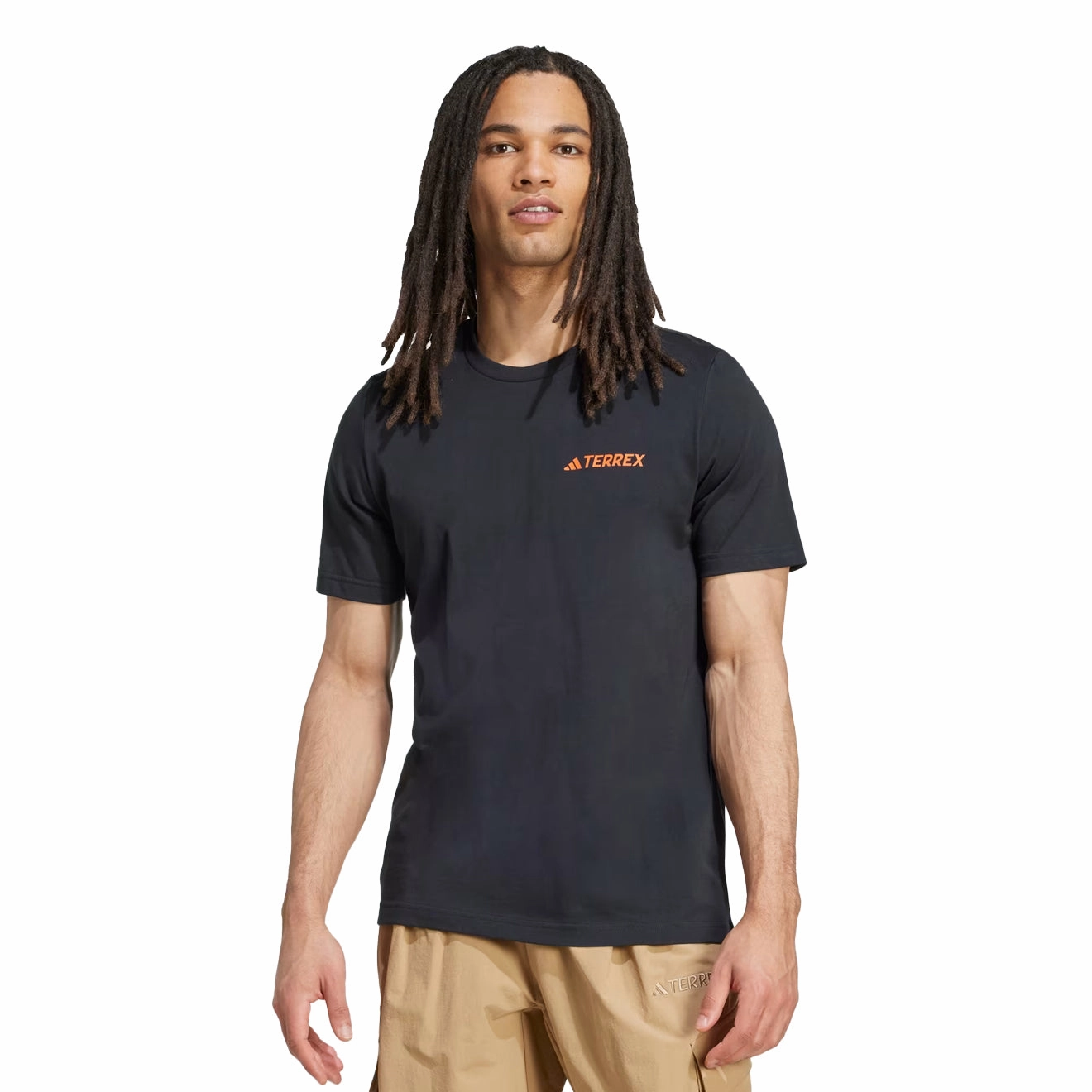 Hot Savings Alert Adidas Terrex Graphic T-Shirt Black / Semi Impact Orange