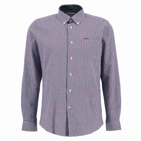 Sale Ending Soon Barbour Padshaw Tailored Mens Shirt - Rich Red