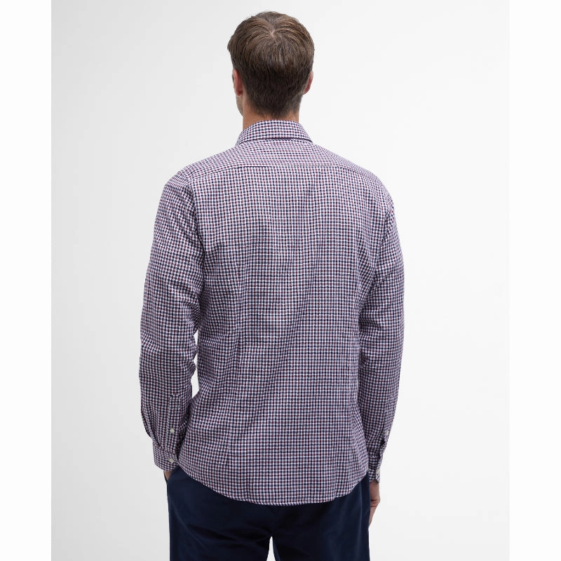 Barbour Padshaw Tailored Mens Shirt - Rich Red Special Price Today Hot Savings Alert