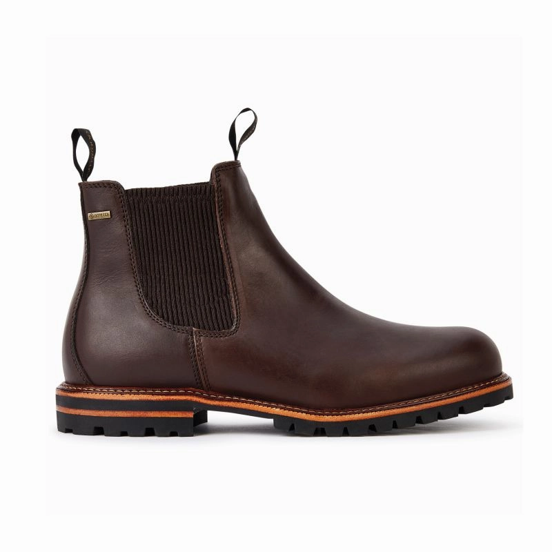 Dubarry Offaly Gore-Tex Mens Waterproof Chelsea Boot - Mahogany Flash Sale Alert Now GiftWorthy Sale