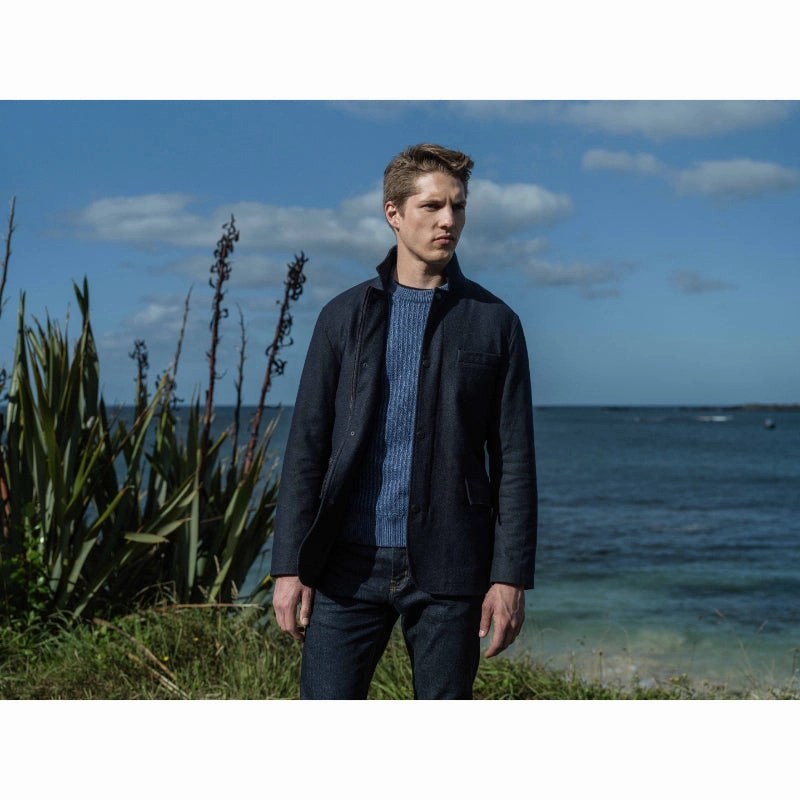 Rodd & Gunn Longbush Mens Coat - Navy Online Exclusive Steal Shop Smart Save