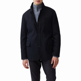 Instant Discount Todays Hot Savings Rodd & Gunn Longbush Mens Coat - Navy