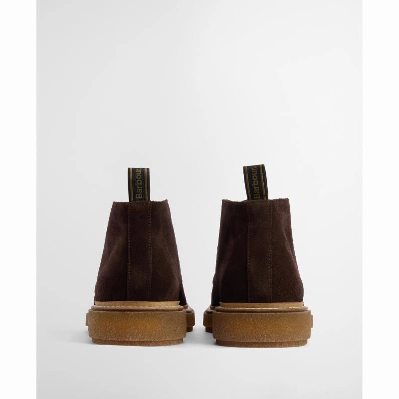 Limited Time Discount Barbour Blaine Mens Chukka Boot - Choc Suede