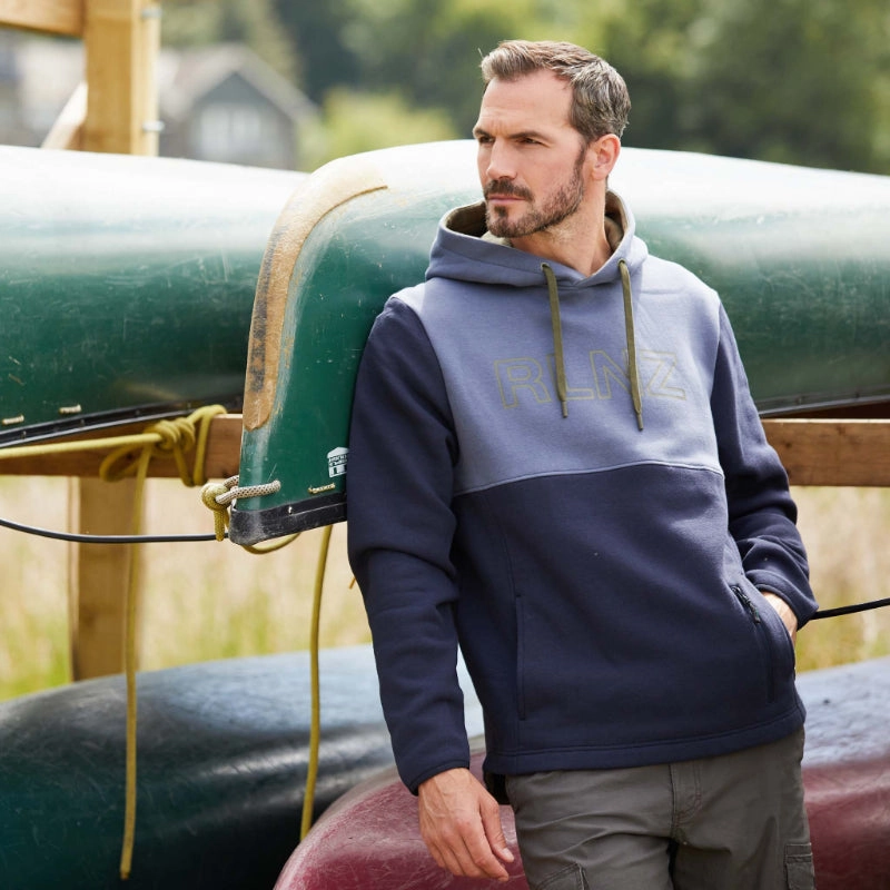 Daily Deal Frenzy Ridgeline South Island Mens Hoodie - Navy Mix