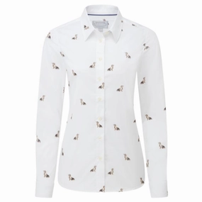 Schoffel Ladies Norfolk Shirt - Teckle Print Sweet Deal Today