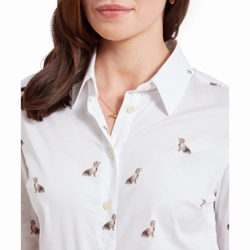 Clearance Sale Now Schoffel Ladies Norfolk Shirt - Teckle Print