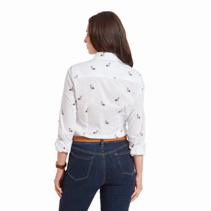 Limited Time Steal Clearance Event Schoffel Ladies Norfolk Shirt - Teckle Print