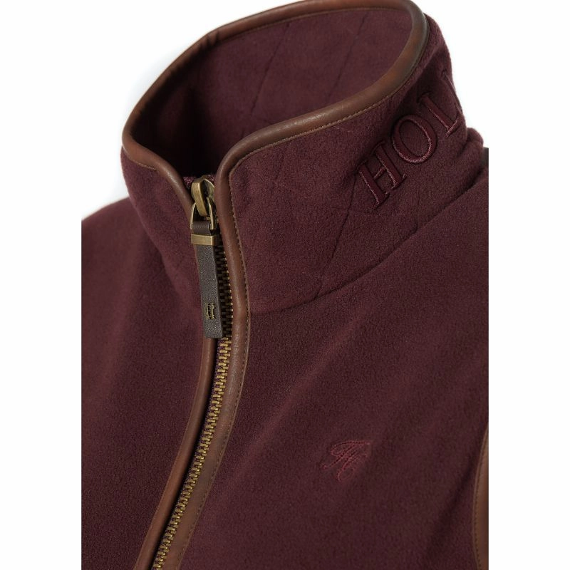 Special Deals Online Holland Cooper Country Ladies Fleece Gilet - Mulberry