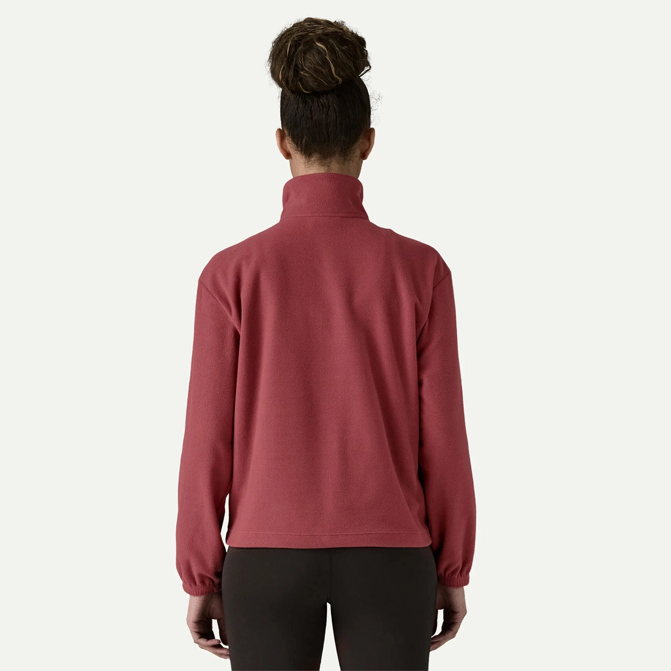 Patagonia Womens Micro D 1/2 Zip Fleece Pullover Sequoia Red Dont Miss This Deal
