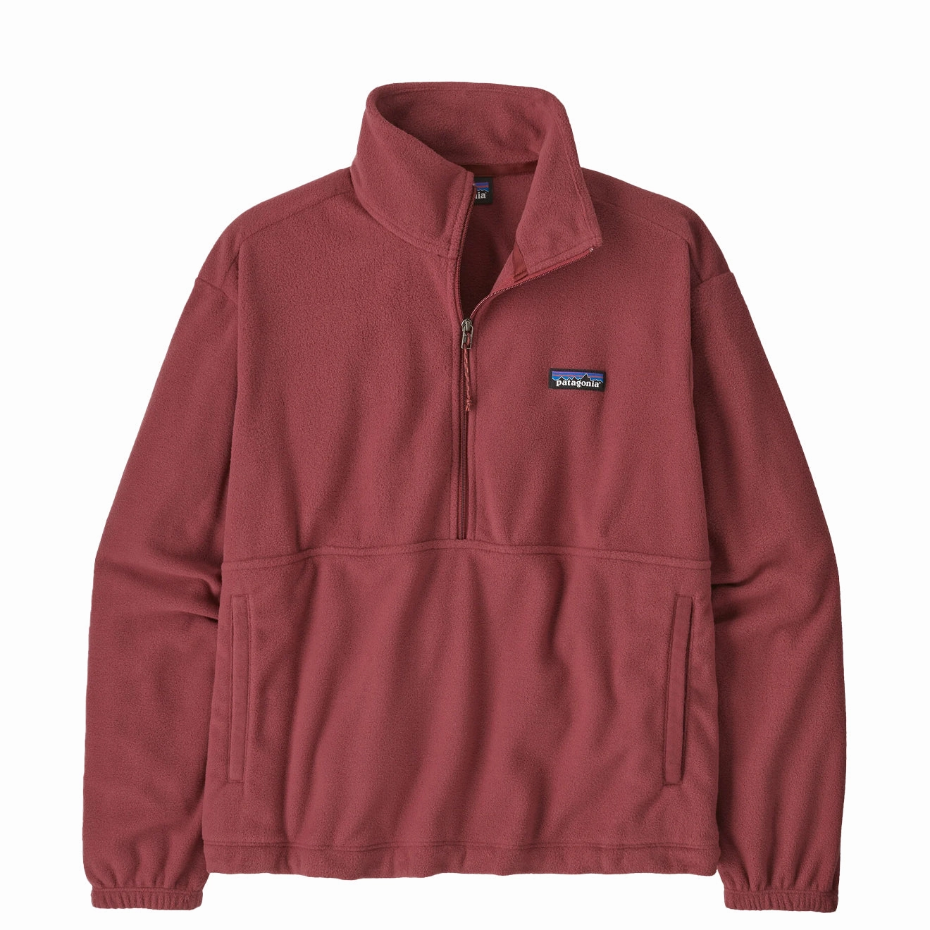 Flash Pick Today Limited Offer Alert Patagonia Womens Micro D 1/2 Zip Fleece Pullover Sequoia Red