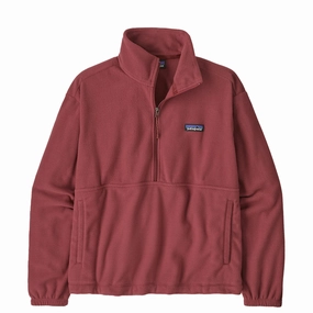 Flash Pick Today Limited Offer Alert Patagonia Womens Micro D 1/2 Zip Fleece Pullover Sequoia Red