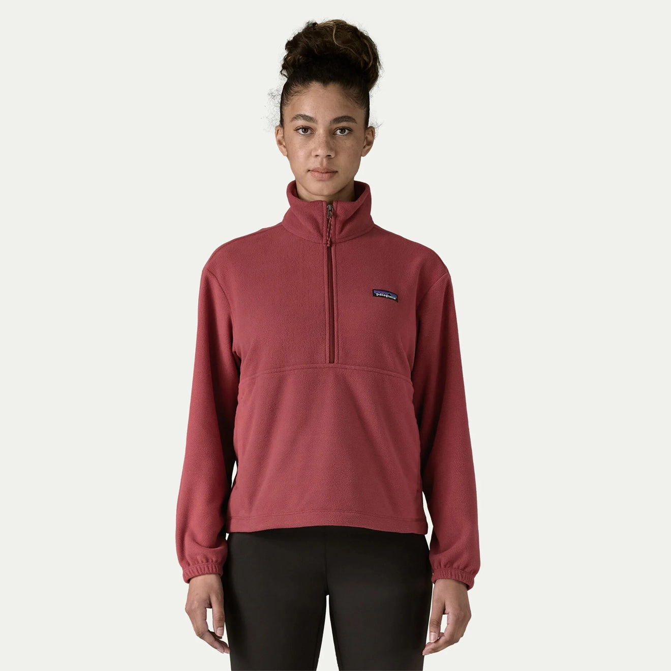 Trending Now Discount Online Deal Frenzy Patagonia Womens Micro D 1/2 Zip Fleece Pullover Sequoia Red