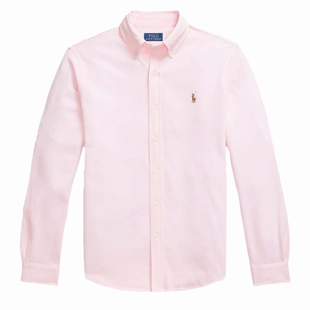 Polo Ralph Lauren Knit Oxford Shirt Garden Pink Shop Smart Deals