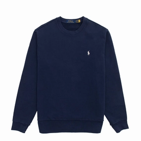 Polo Ralph Lauren Loopback Sweatshirt Cruise Navy Hot Deals Today