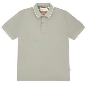 Online Deal Frenzy Sealskinz Stalham Polynosic Tipped Collar Polo Shirt Green