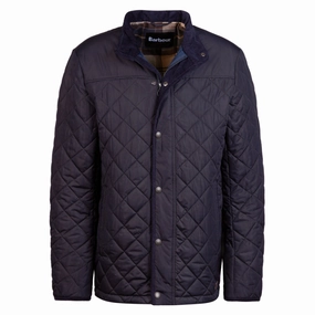 Save Today Only Price Drop Alert Barbour Brendon Mens Quilted Jacket - Navy