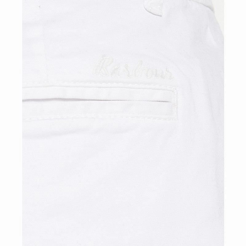 Todays Special Savings Perfect Gift Sale Barbour Chino Ladies Shorts - White
