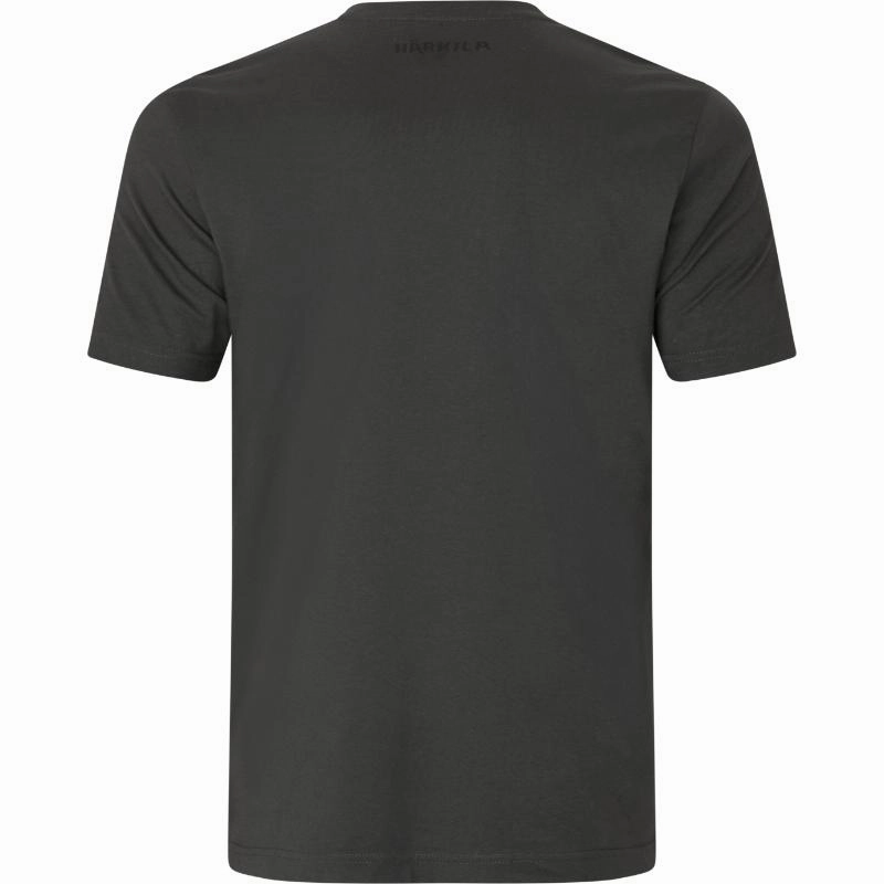 Harkila H-Logo S/S Mens Cotton T-Shirt - Phantom Big Savings Alert