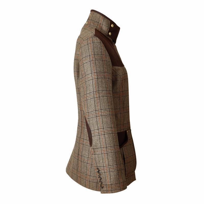 Today Only Hot Pick Holland Cooper Country Classic Ladies Tweed Jacket - Bourbon