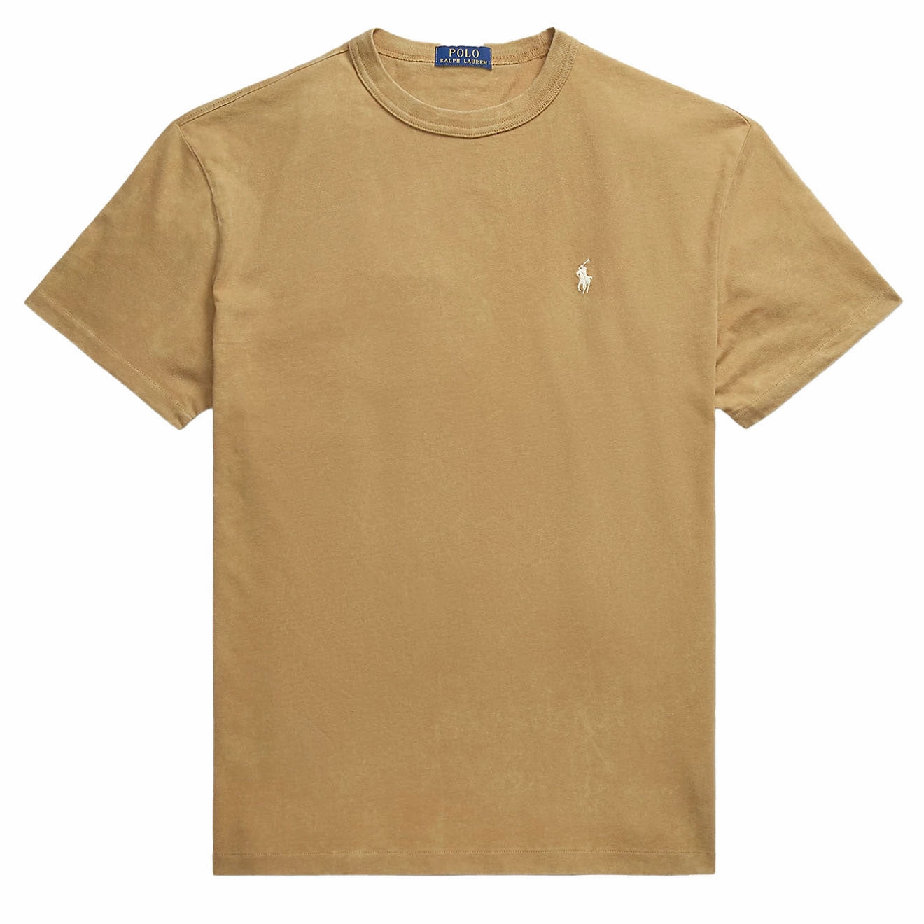 Today Only Savings Polo Ralph Lauren Classic Fit Jersey Crewneck T-Shirt Light Rustic Tan