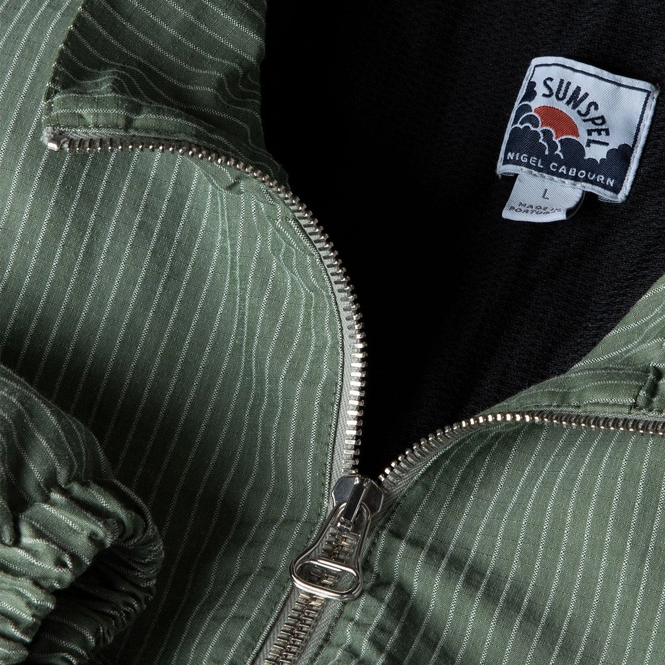 Todays Steal Dont Miss Big Savings Sunspel X Nigel Cabourn Ripstop Army Jacket Army Green
