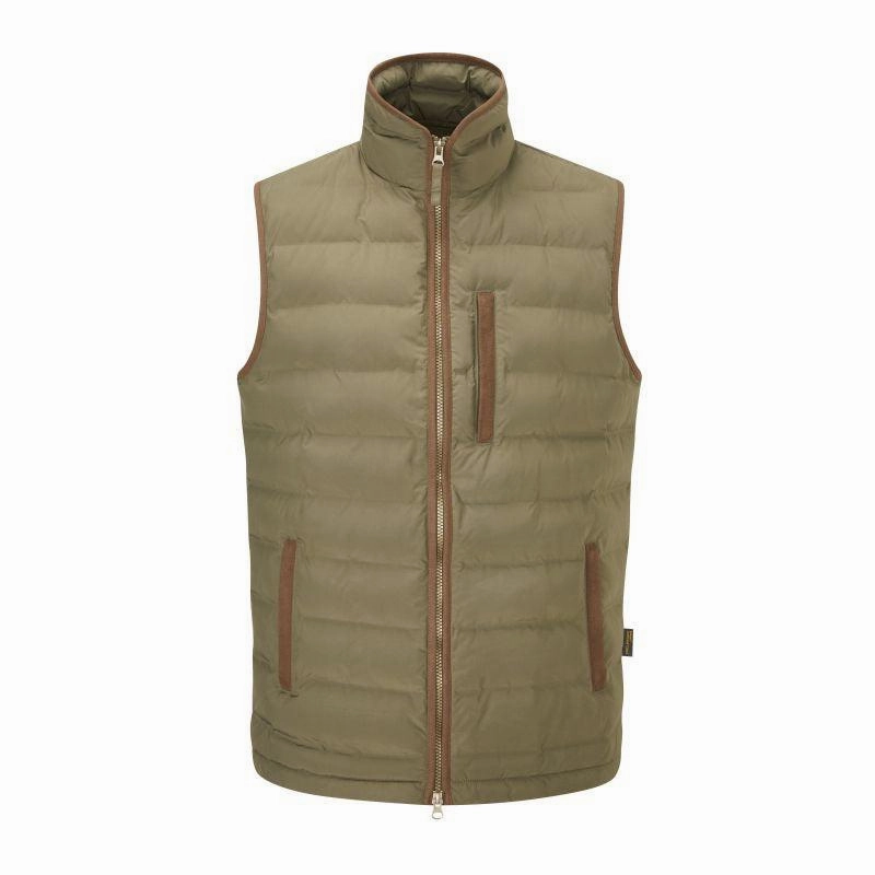 Dont Miss This Steal Price Slash Today Alan Paine Calsall Mens Lightweight Insulated Gilet - Olive