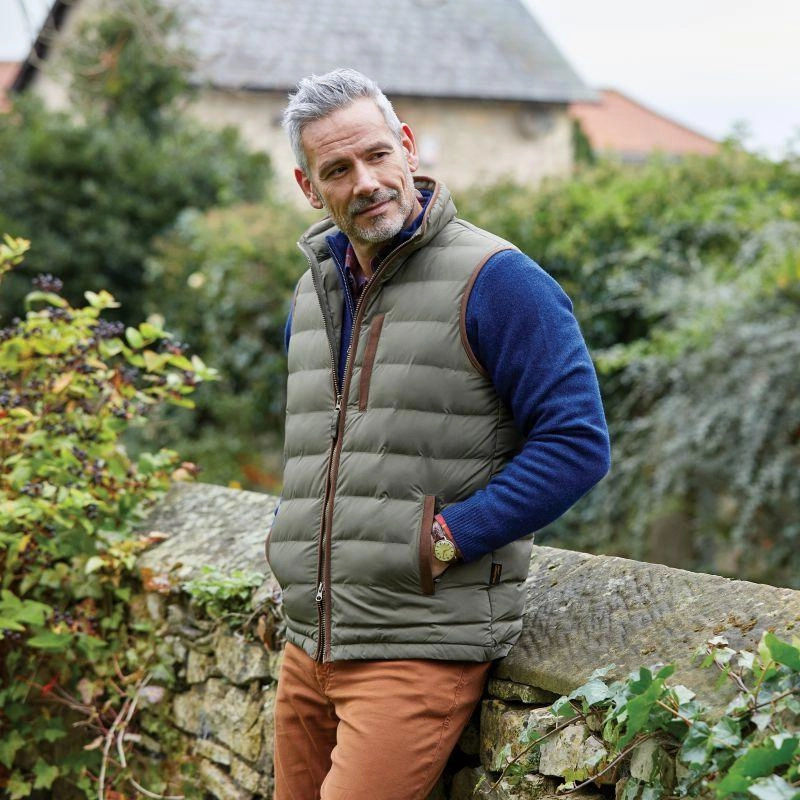 Today Only Offer Alan Paine Calsall Mens Lightweight Insulated Gilet - Olive