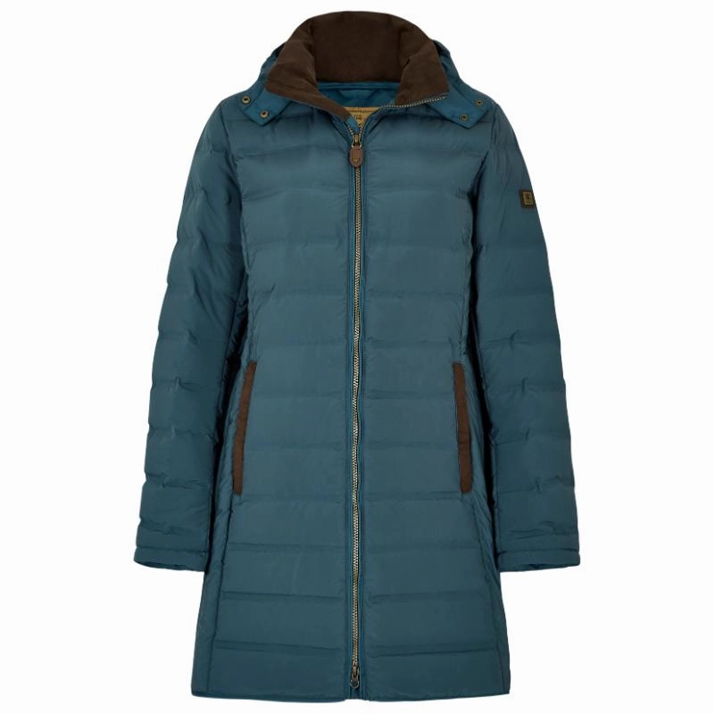 Hot Sale Frenzy Dubarry Ballybrophy Ladies Down Coat - Steel