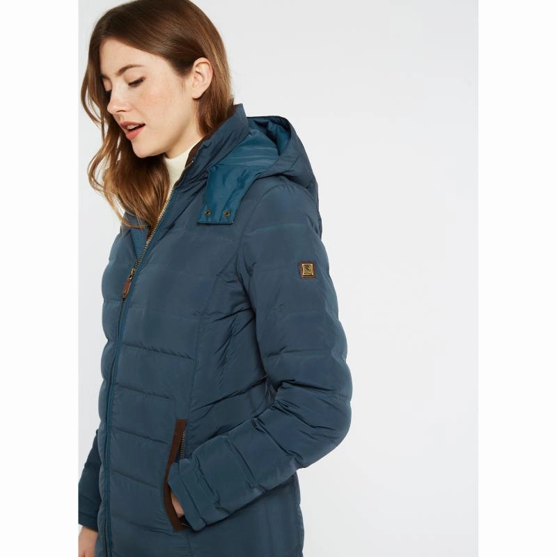 Today Only Offer Dubarry Ballybrophy Ladies Down Coat - Steel