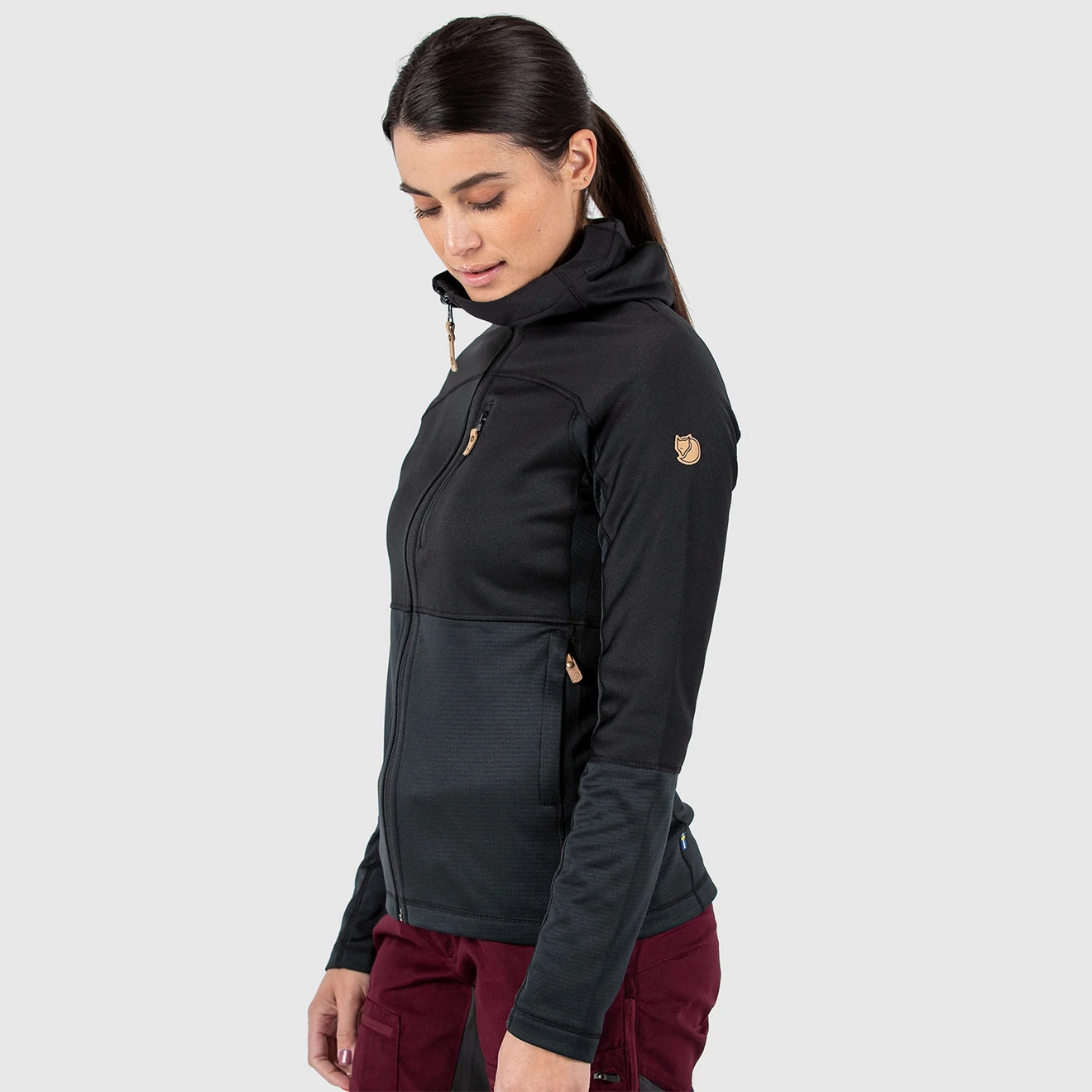 Surprise Discount Today Trendy Picks Today Fjallraven Womens Abisko Trail Fleece Black