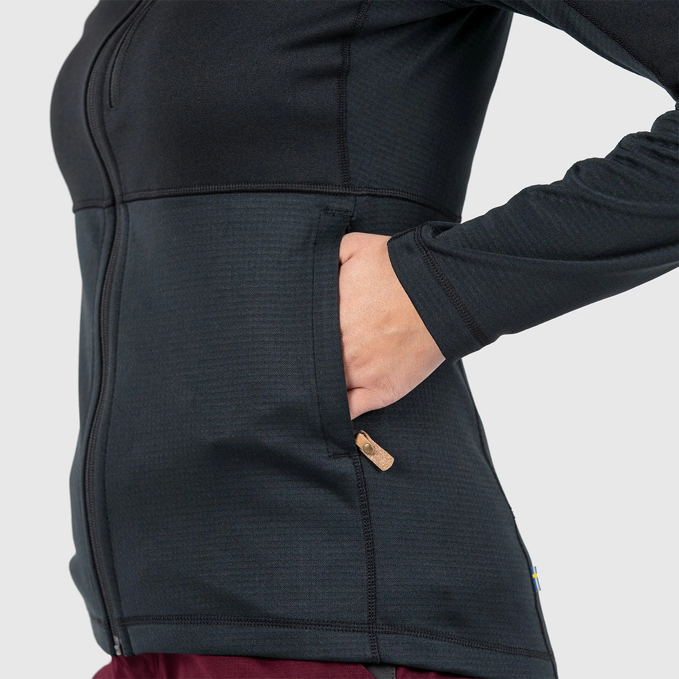 Limited Stock Deals Fjallraven Womens Abisko Trail Fleece Black
