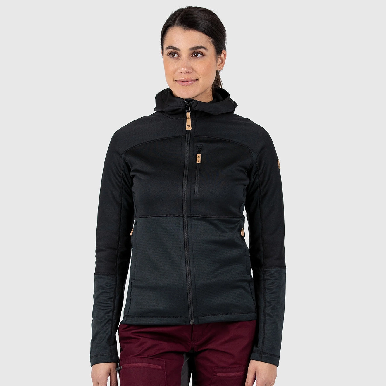 Today Only Special Fjallraven Womens Abisko Trail Fleece Black