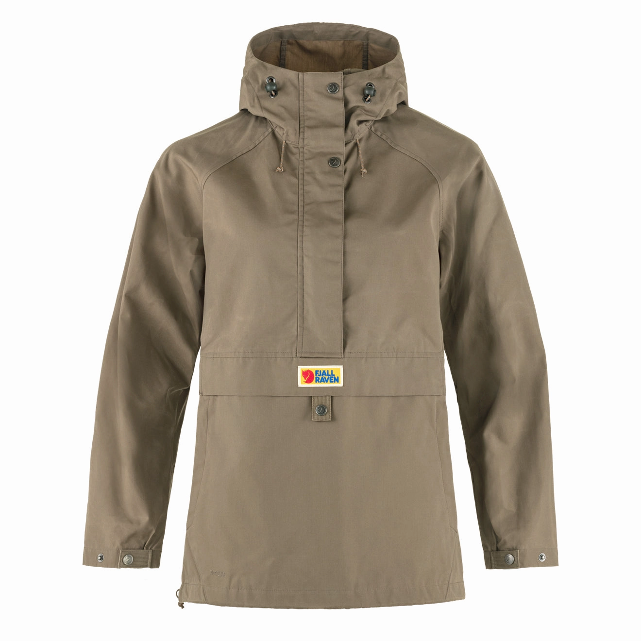 Mega Discount Today Mega Online Discount Fjallraven Womens Vardag Anorak Suede Brown