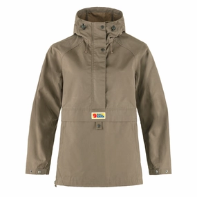 Mega Discount Today Mega Online Discount Fjallraven Womens Vardag Anorak Suede Brown