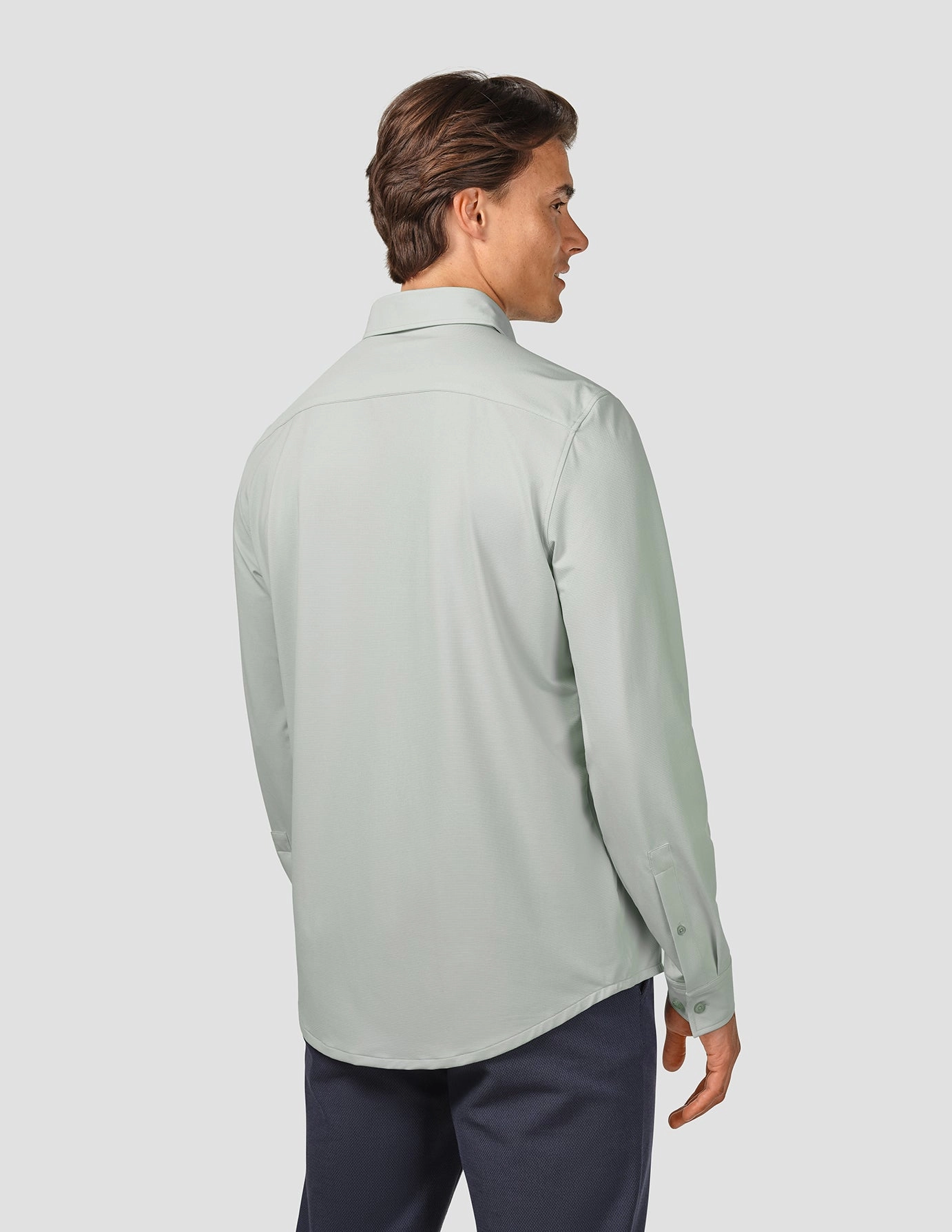 Travel Shirt Mint Grey Regular Shop Smart Deals Best Price Today