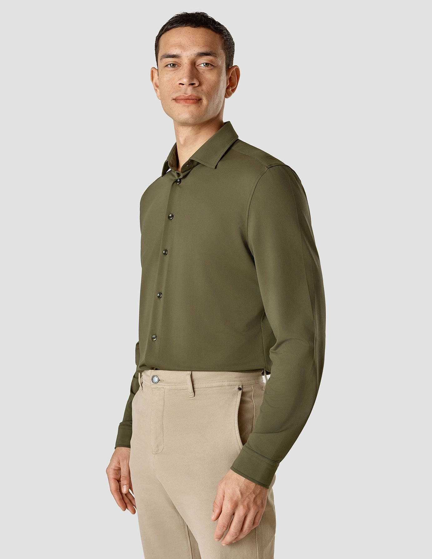 Travel Shirt Remote Green Regular Hot Pick Online Limited Time Sale